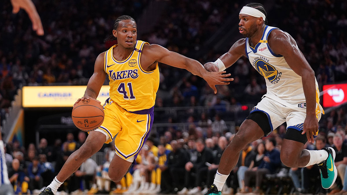 Lakers' Quincy Olivari reacts to mom firing back at ESPN over Dalton