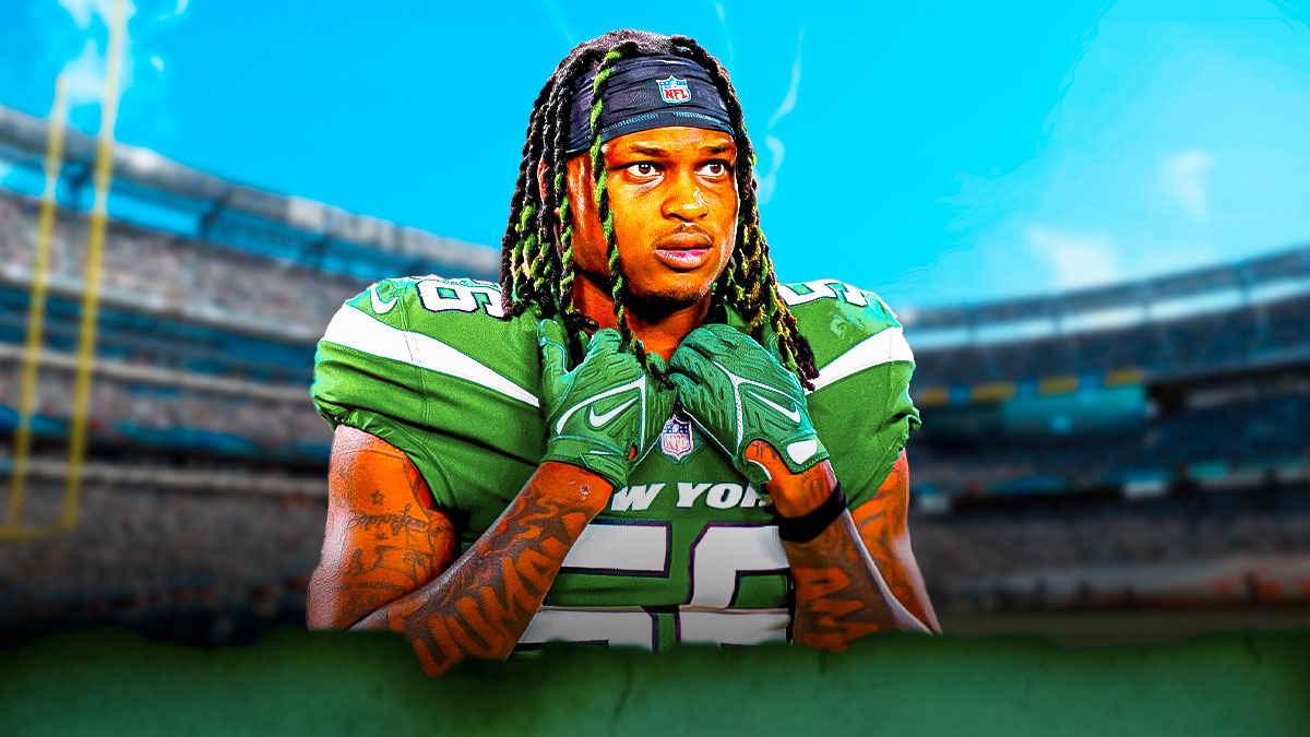 Quincy Williams of the New York Jets reacted to his $45,000 fine.