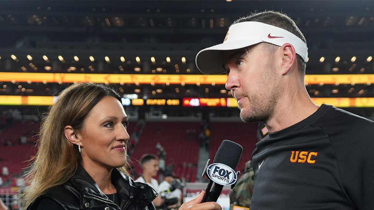 USC football coach Lincoln Riley