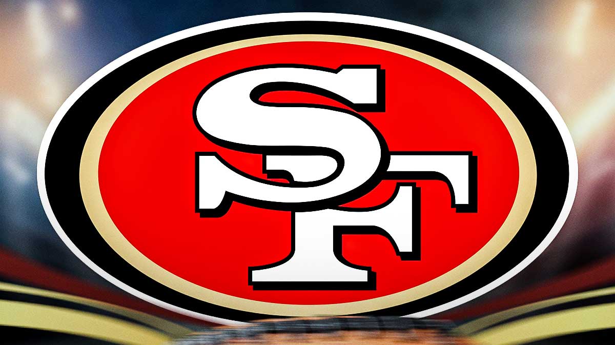 49ers logo in front of Charvarius Ward daughter news text