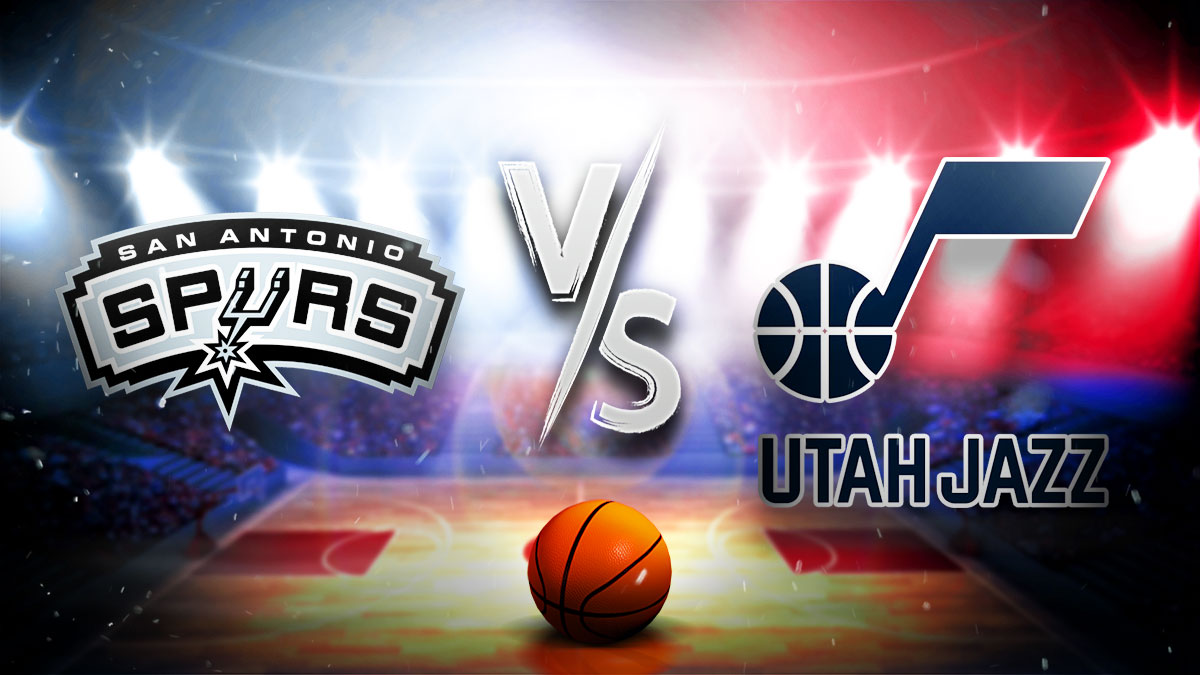 spurs jazz prediction, nba odds
