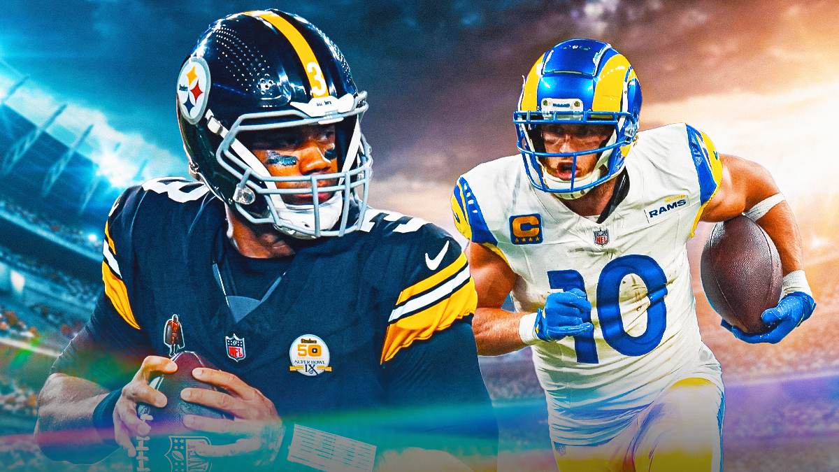 Russell Wilson beside Cooper Kupp