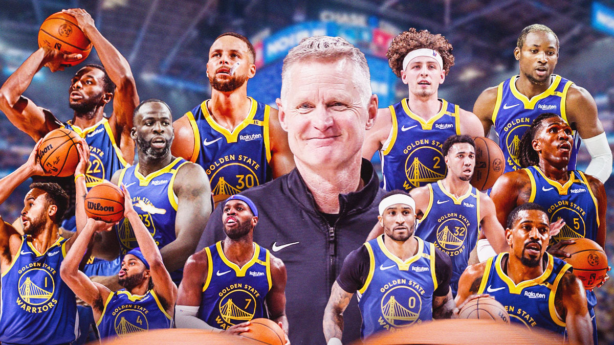 Steve Kerr with 2024-25 Warriors