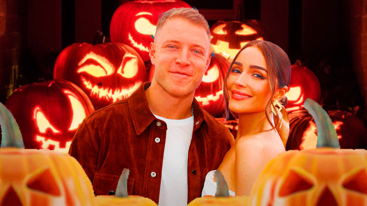 Olivia Culpo, Christian McCaffrey, fantasy football