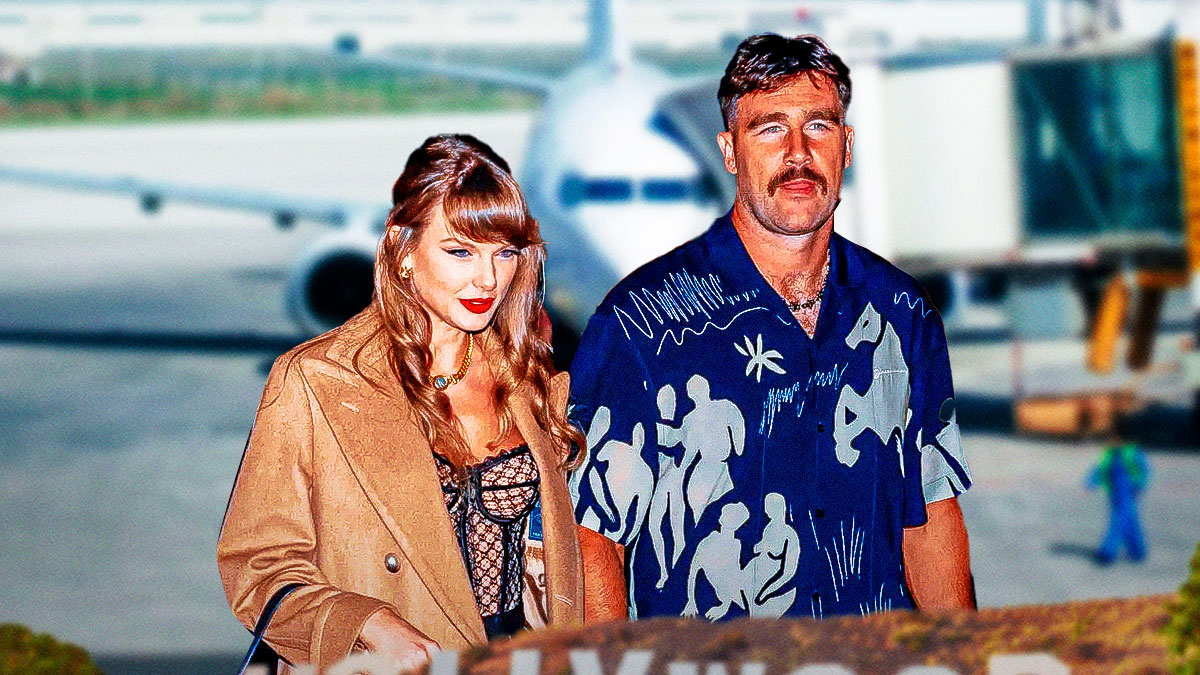 Taylor Swift, Travis Kelce, Taylor Swift's dad