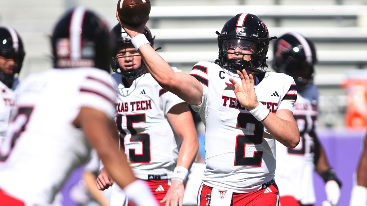 Texas Tech football QB Behren Morton