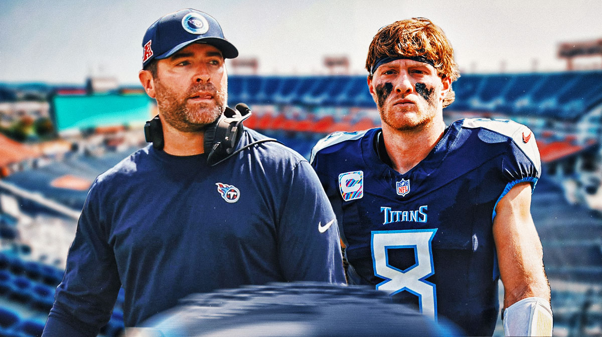 Titans Will Levis and Titans Brian Callahan