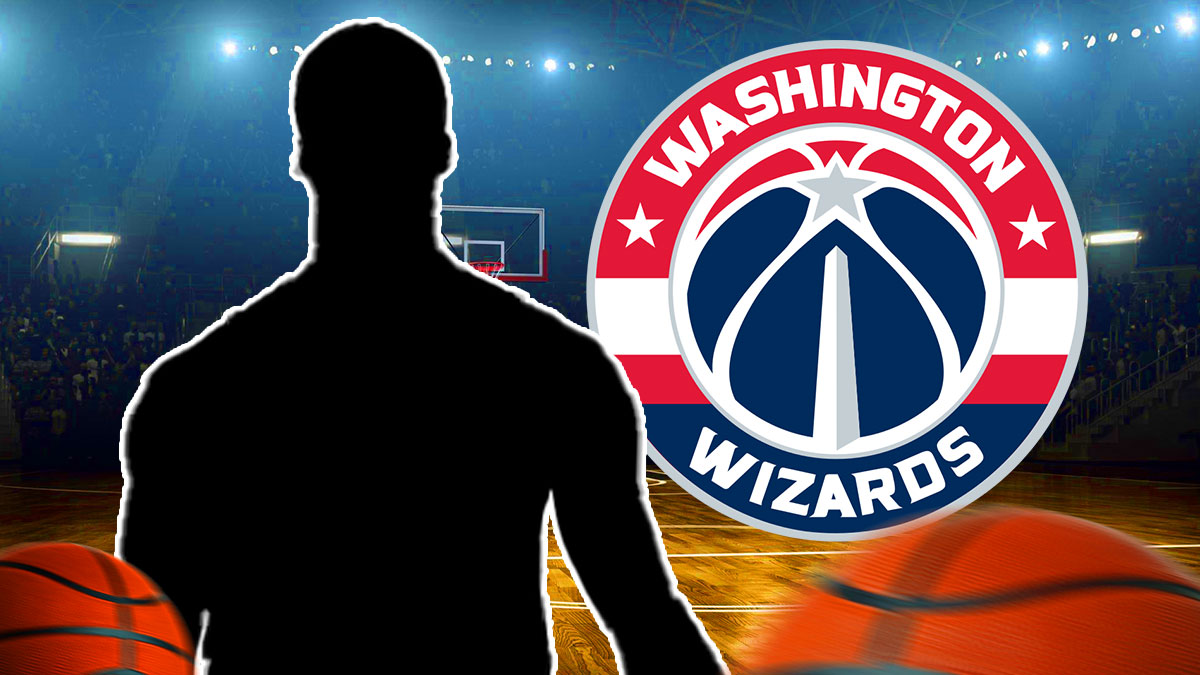 Silhouette next to Wizards logo