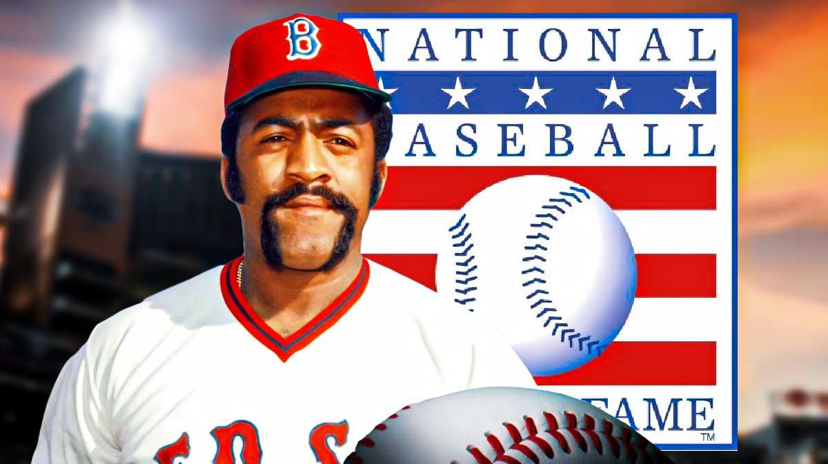 Boston Red Sox pitcher Luis Tiant - Baseball Hall of Fame logo