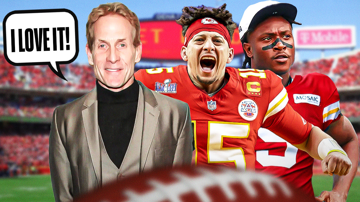 Why Skip Bayless 'loves' Chiefs' 'desperate' DeAndre Hopkins trade