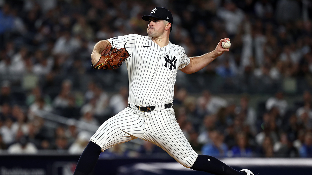 Carlos Rodon reveals Andy Pettitte's advice before solid Yankees Game 1