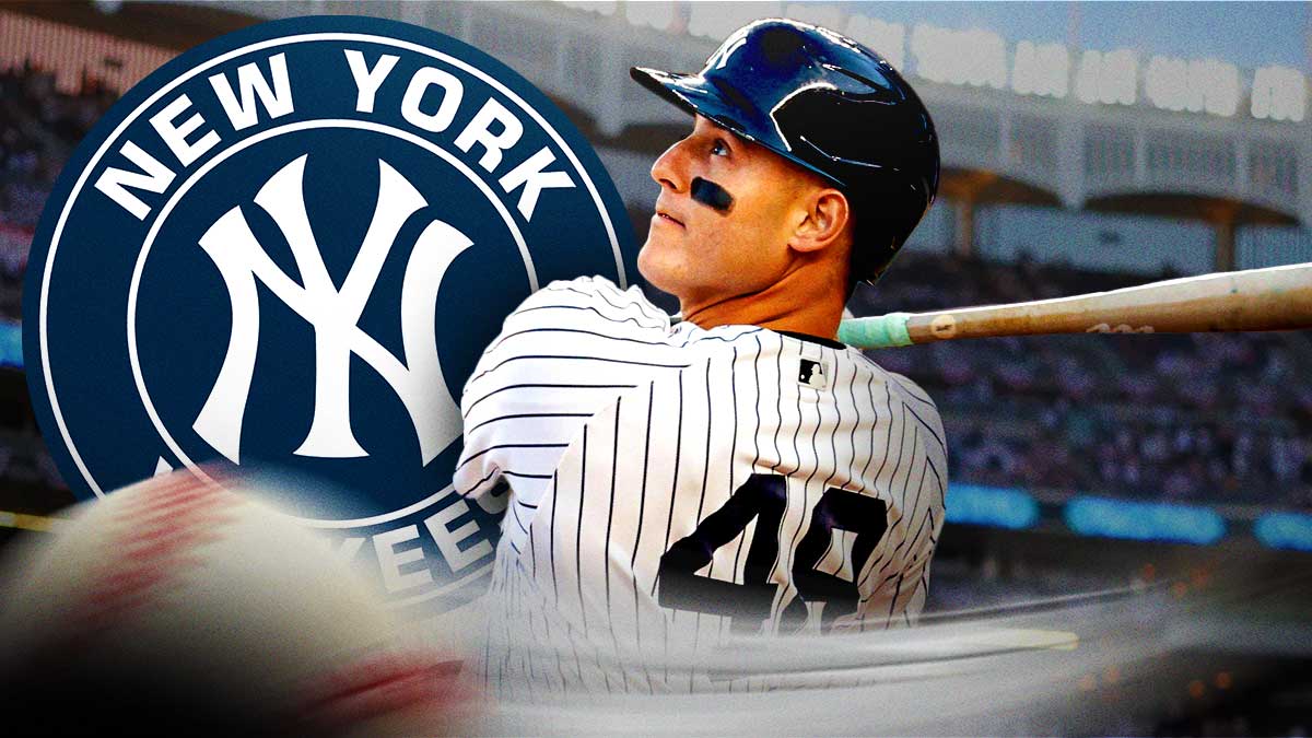 Anthony Rizzo will play first base for the Yankees in Game 1.