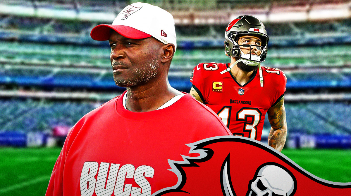 Todd Bowles and Mike Evans.