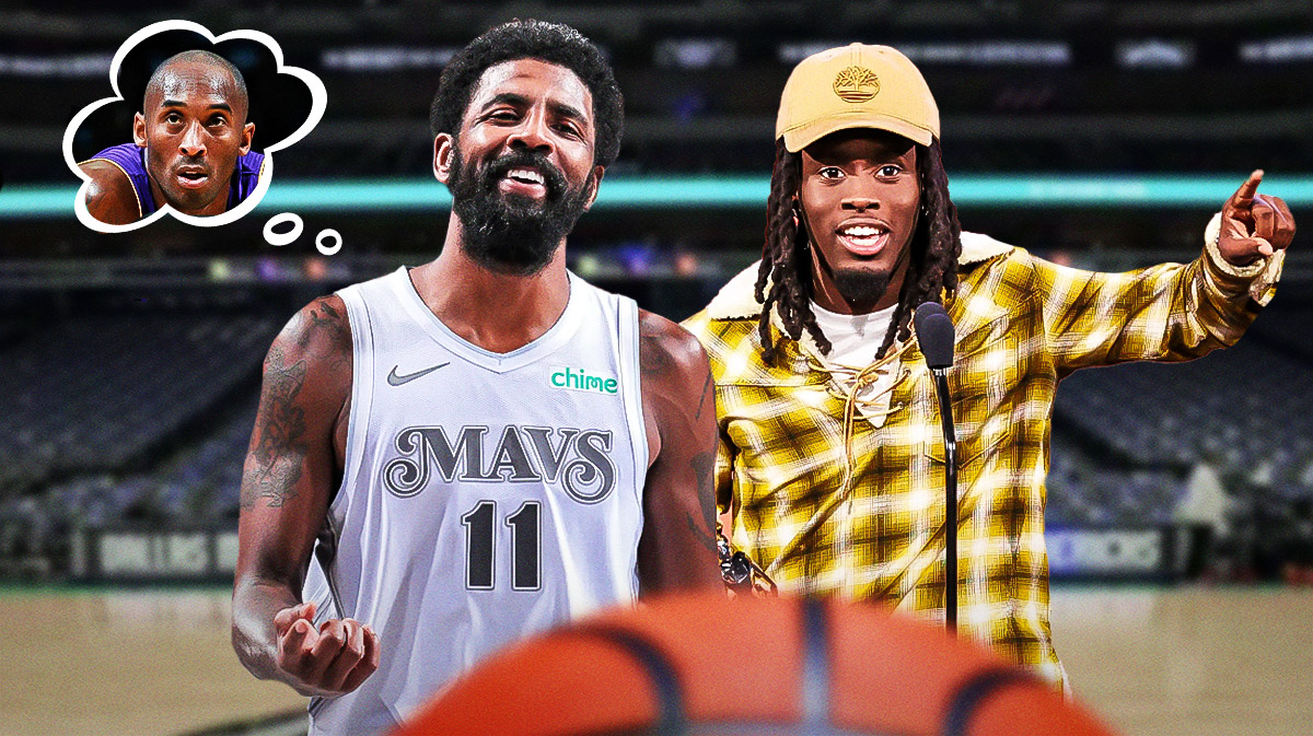 Kyrie Irving shares Kobe Bryant story on Kai Cenat's Thanksgiving live stream