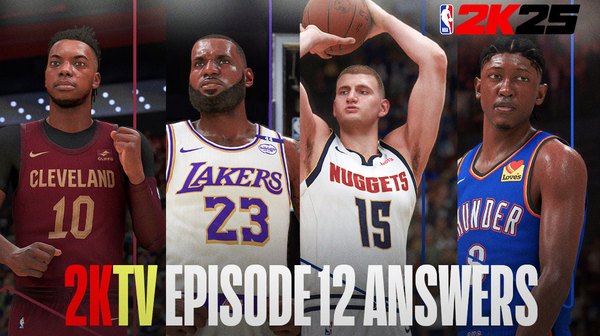 NBA 2K25 2KTV Episode 12 Answers