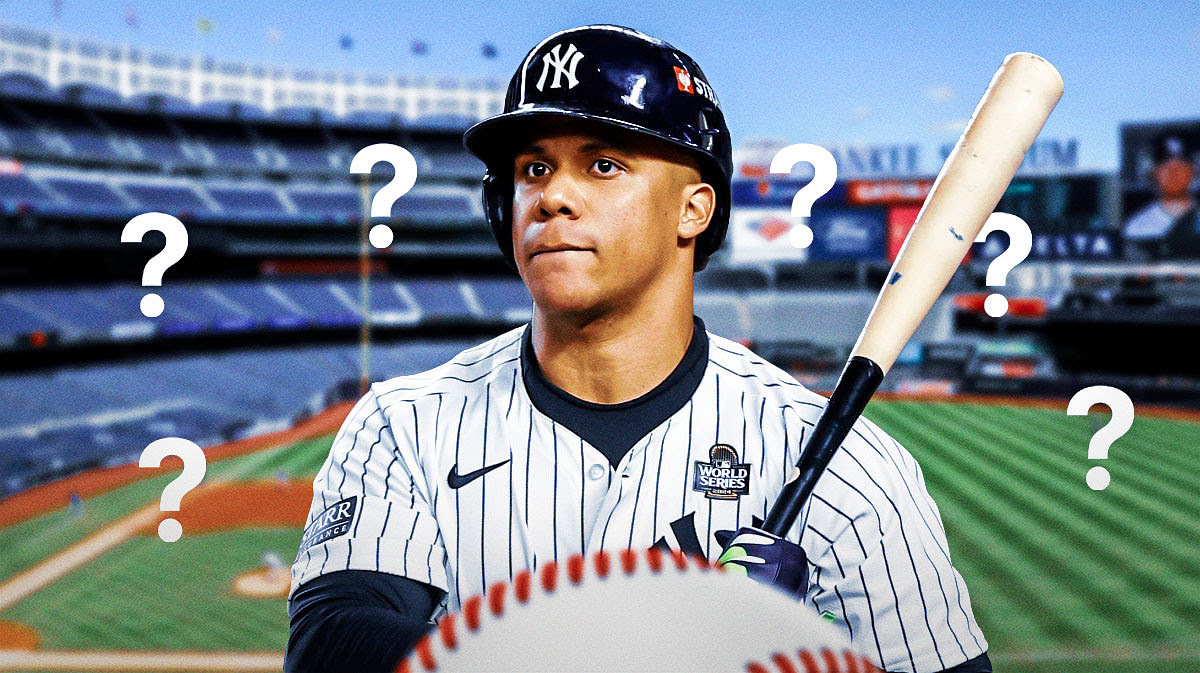 Juan Soto with question marks