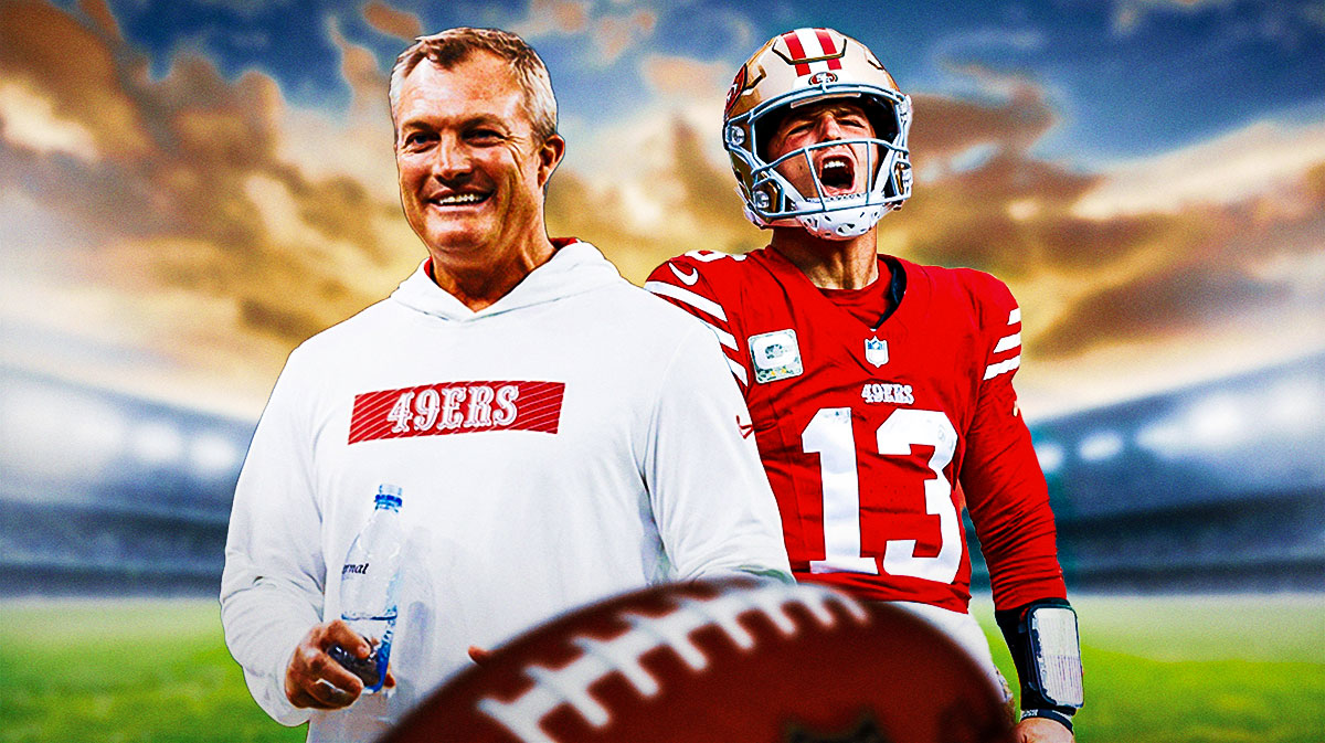 Brock Purdy and John Lynch.