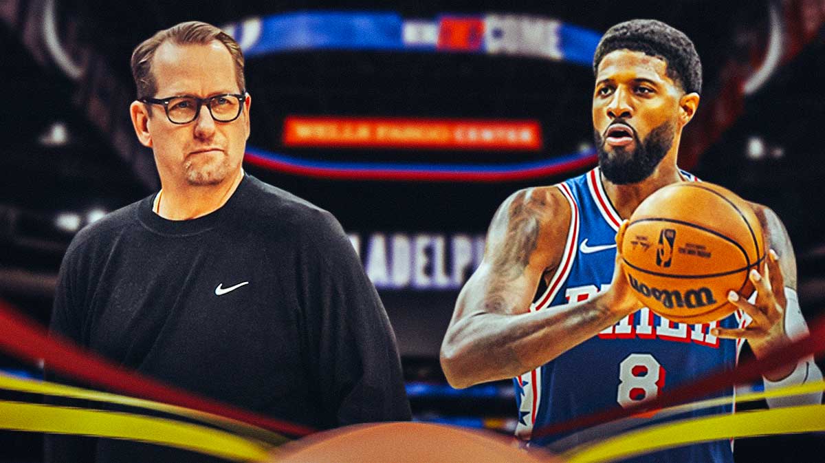 76ers' Nick Nurse and Paul George