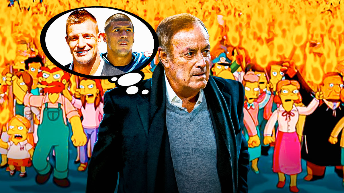 Al Michaels taking heat for Aaron Hernandez-Rob Gronkowski comments ...