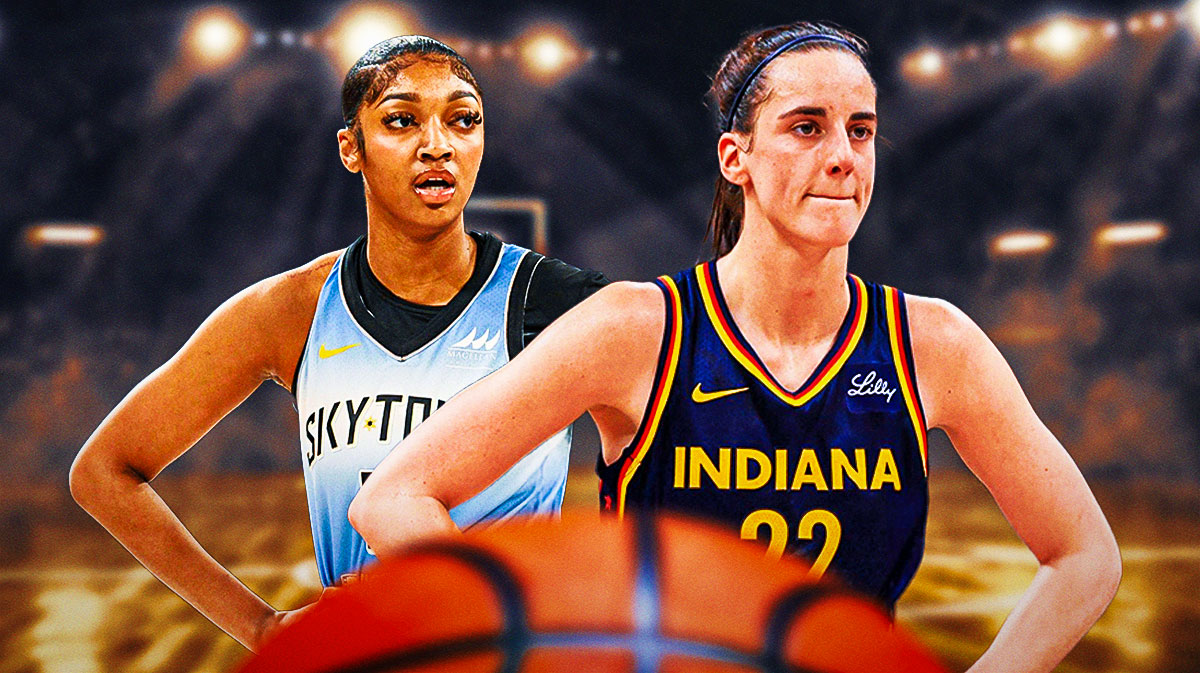 Angel Reese Caitlin Clark WNBA Chicago Sky Indiana Fever