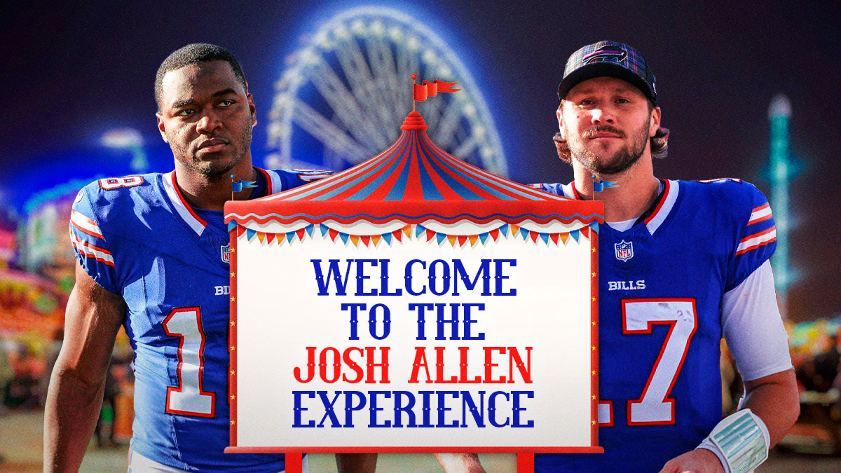 Buffalo Bills wide receiver Amari Cooper is enjoying the Josh Allen Experience