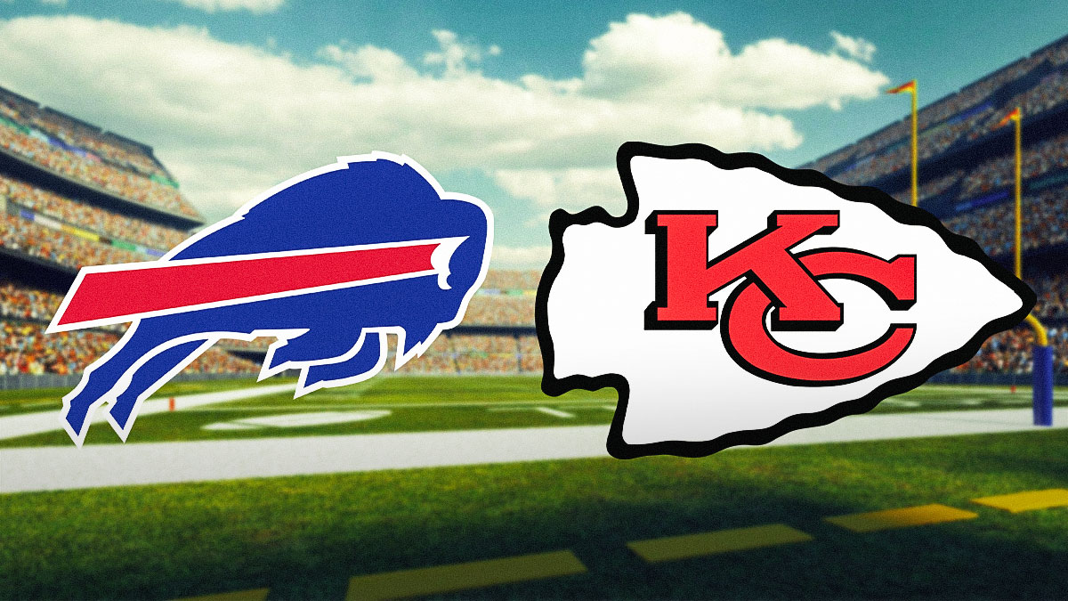 Bulls' logo next to Chiefs logo