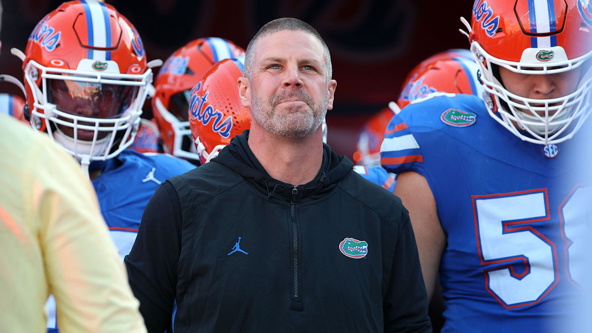 Florida Gators head coach Billy Napier prior to the game against the LSU Tigers at Ben Hill Griffin Stadium.