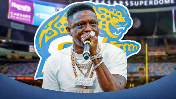 Boosie Badazz took the stage at Southern University's halftime show to perform some of his hits that have become HBCU anthems.