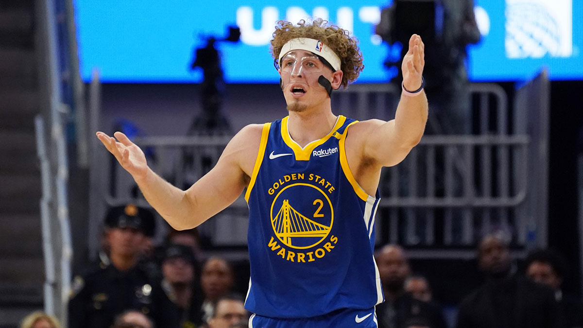 Warriors provide immediate reason for Brandin Podziemski's sudden exit vs. Wizards