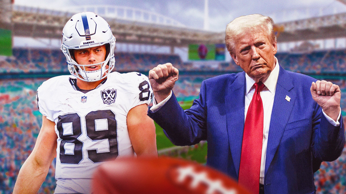 Raiders' Brock Bowers Explains Donald Trump Dance Celly In Week 11 Loss ...