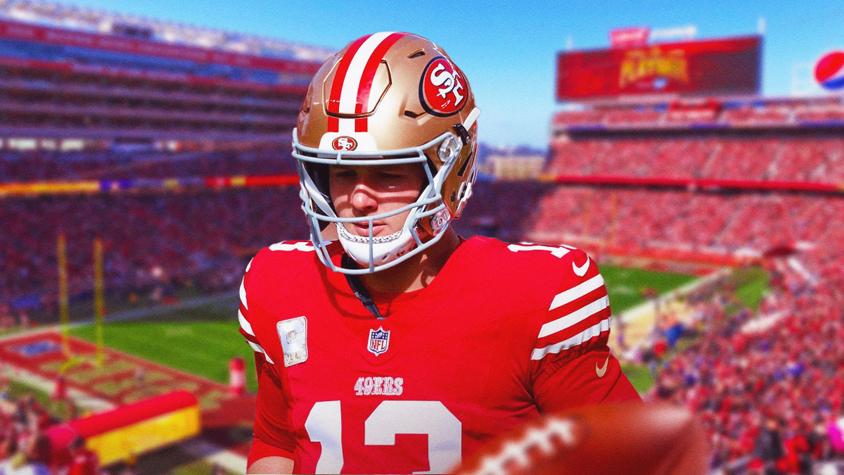 San Francisco 49ers quarterback Brock Purdy