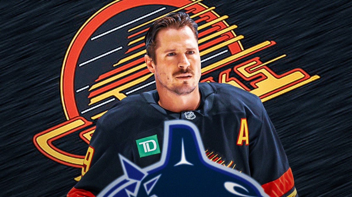 Photo: JT Miller looking serious in Canucks jersey