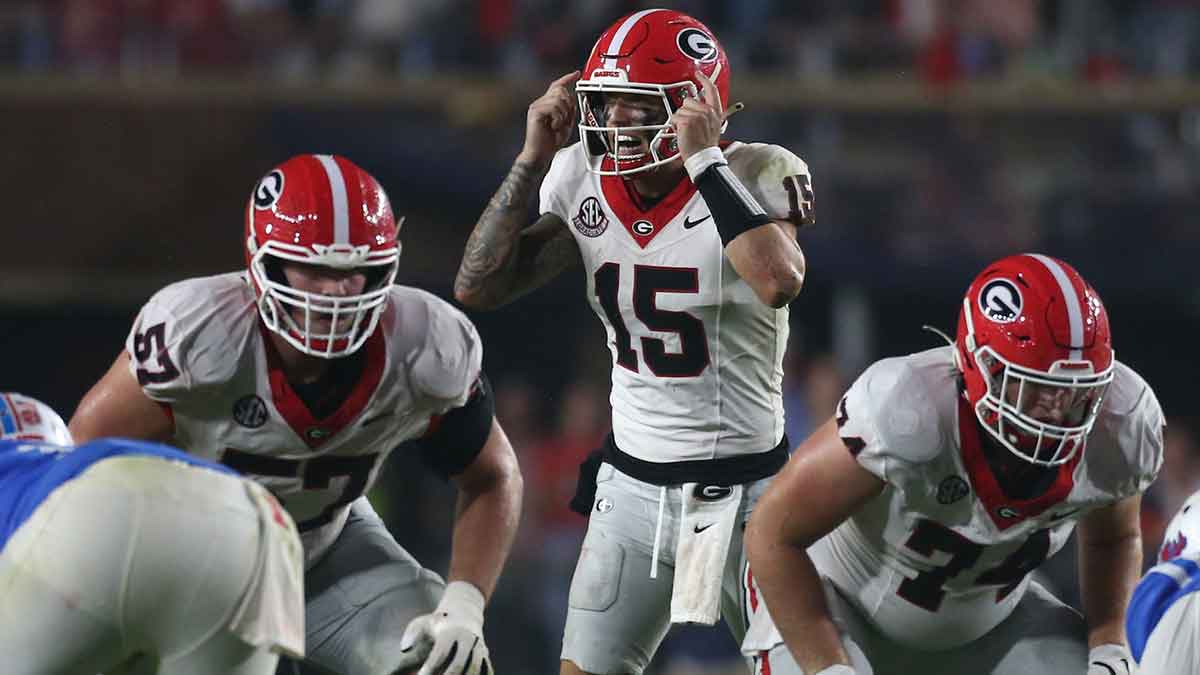 Why Carson Beck won't be drafted in the first round after ugly Georgia ...