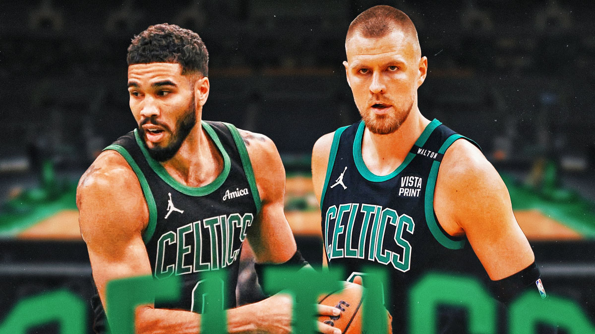 Celtics' Jayson Tatum & Kristaps Porzingis