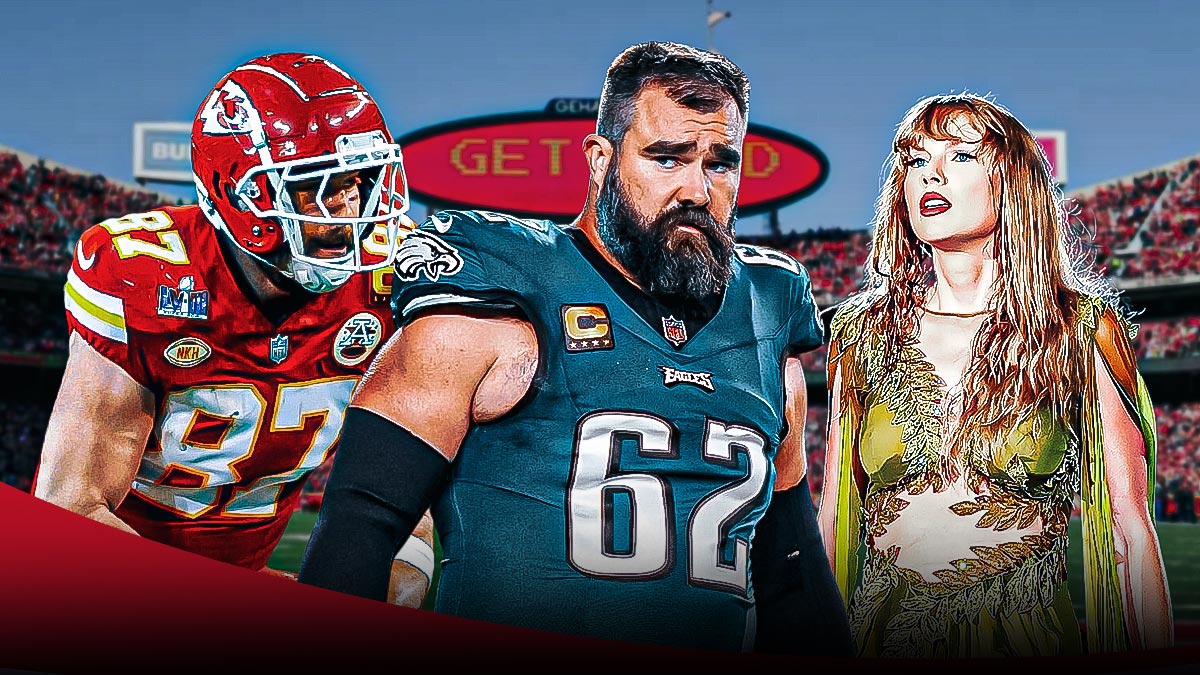 Travis Kelce and Taylor Swift are in Jason Kelce's corner