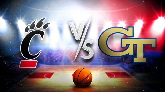 Cincinnati Georgia Tech prediction, college basketball odds