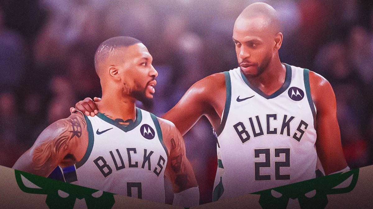 Bucks' Damian Lillard and Khris Middleton next to each other by injury list