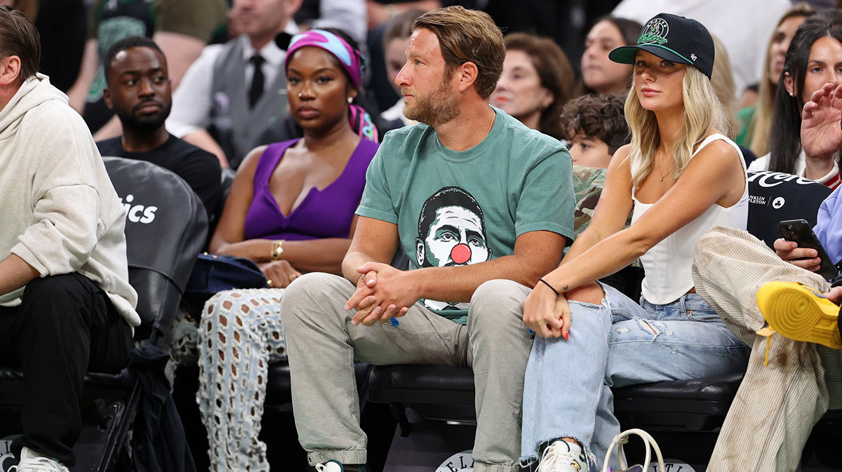 Barstool Sports owner Dave Portnoy attends game two of the 2024 NBA Finals between the Boston Celtics and the Dallas Mavericks at TD Garden.