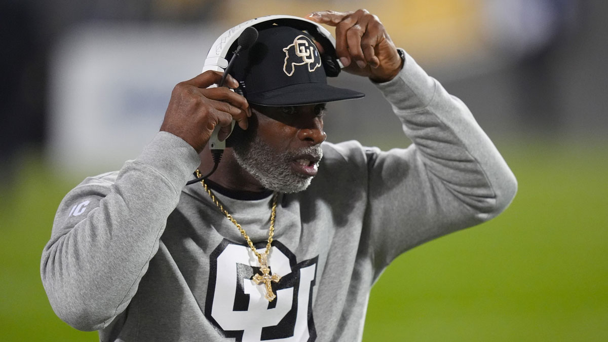 Deion Sanders success at Colorado caused First Take to muse about if he should be considered as the new Jaguars or Florida State coach.