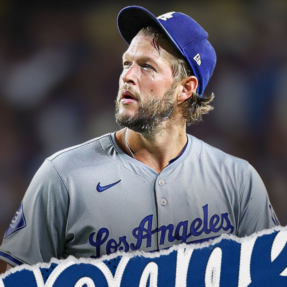 Dodgers' Clayton Kershaw gets emotional during World Series parade