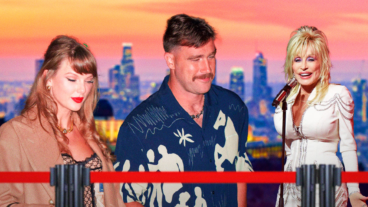 Taylor Swift, Dolly Parton, Travis Kelce