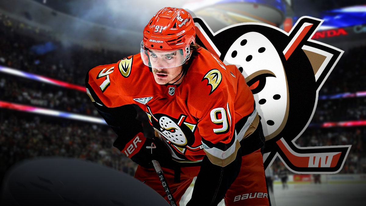 Ducks star Leo Carlsson exits the Kraken game after a Tye Kartye hit.