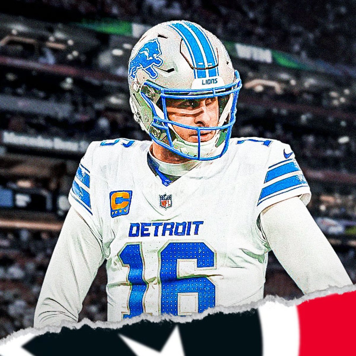 clowns in lions football helmet Fans clown Lions' Jared Goff amid abysmal performance vs. Texans