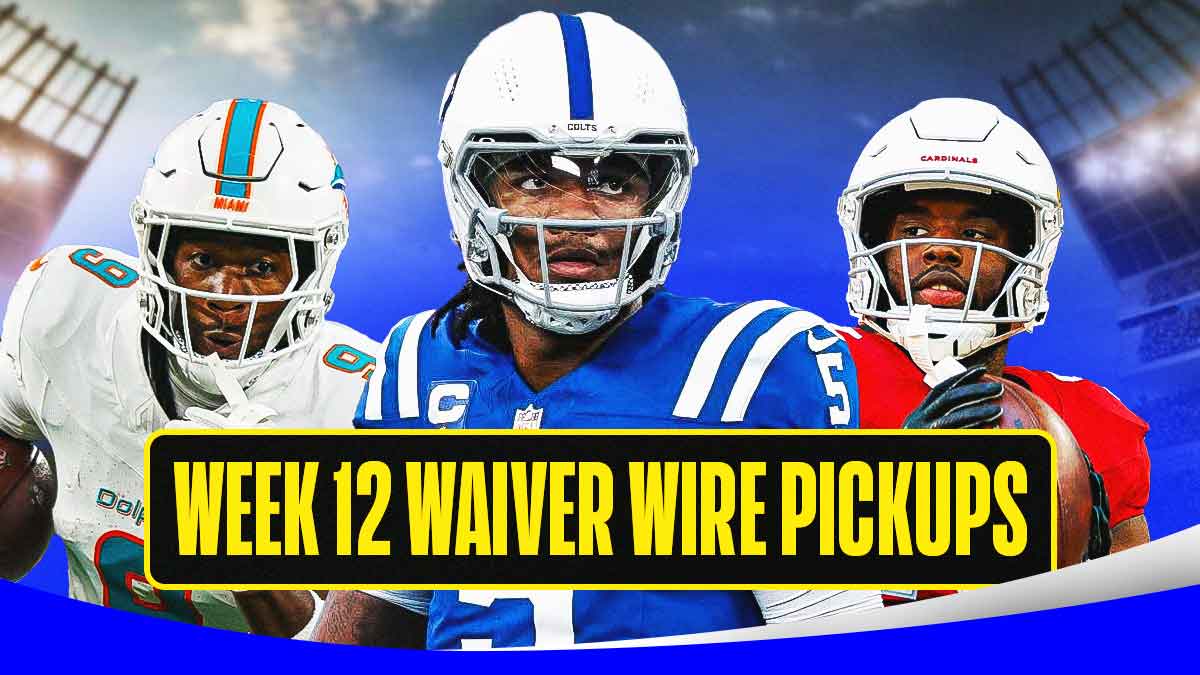 Week 12 waiver wire pickups, fantasy football
