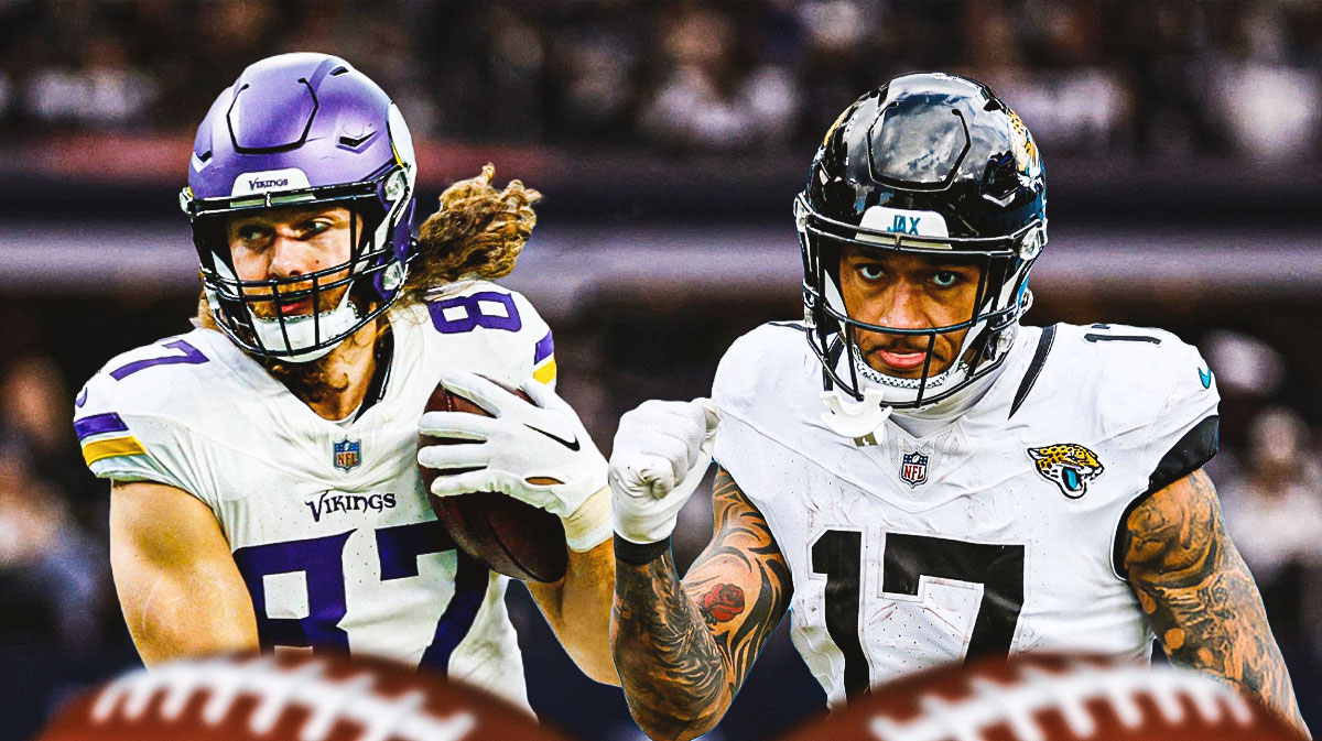 Evan Engram Jacksonville Jaguars and T.J. Hockenson Vikings