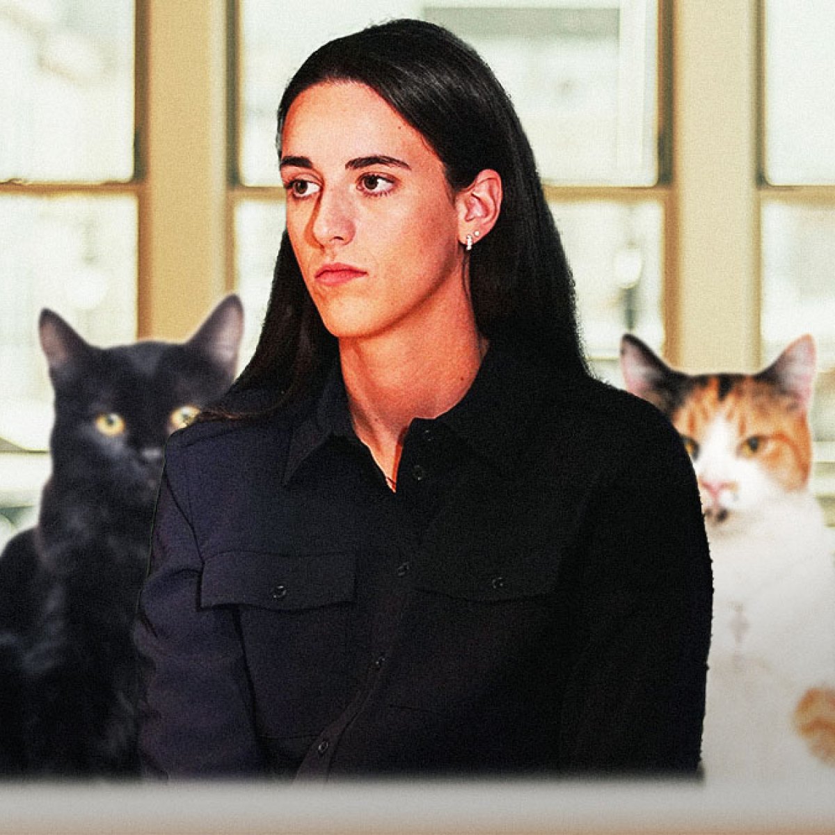 Fever star Caitlin Clark admits she's 'scared of cats'