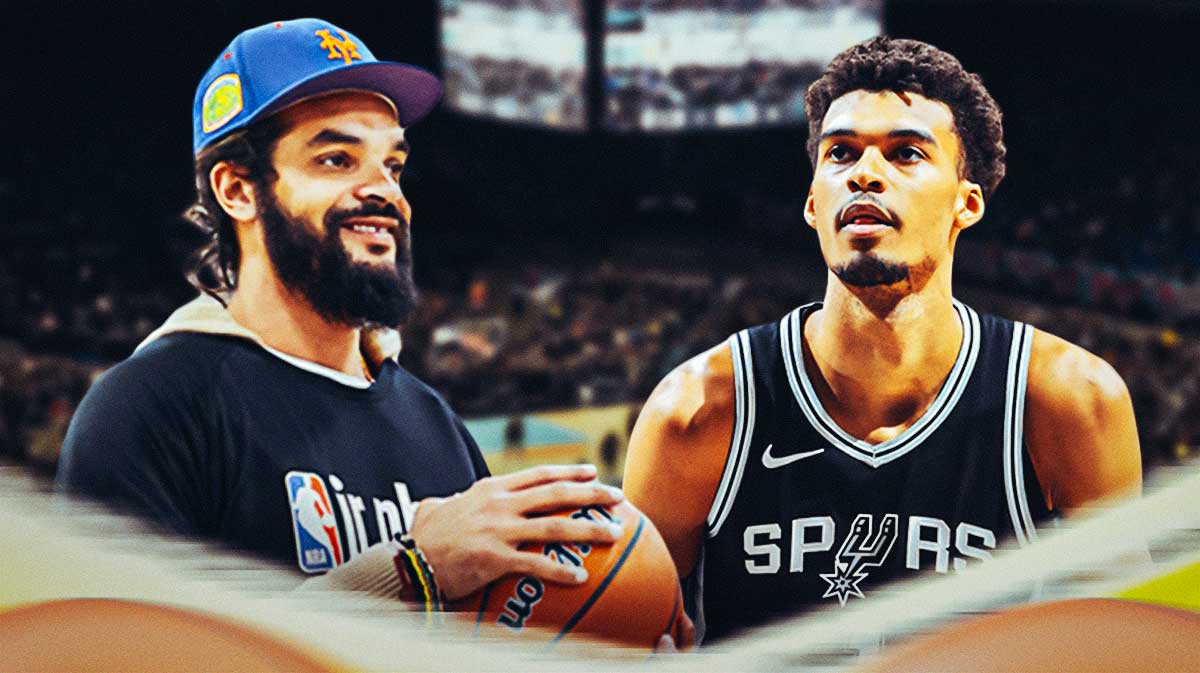 Joakim Noah and Victor Wembanyama
