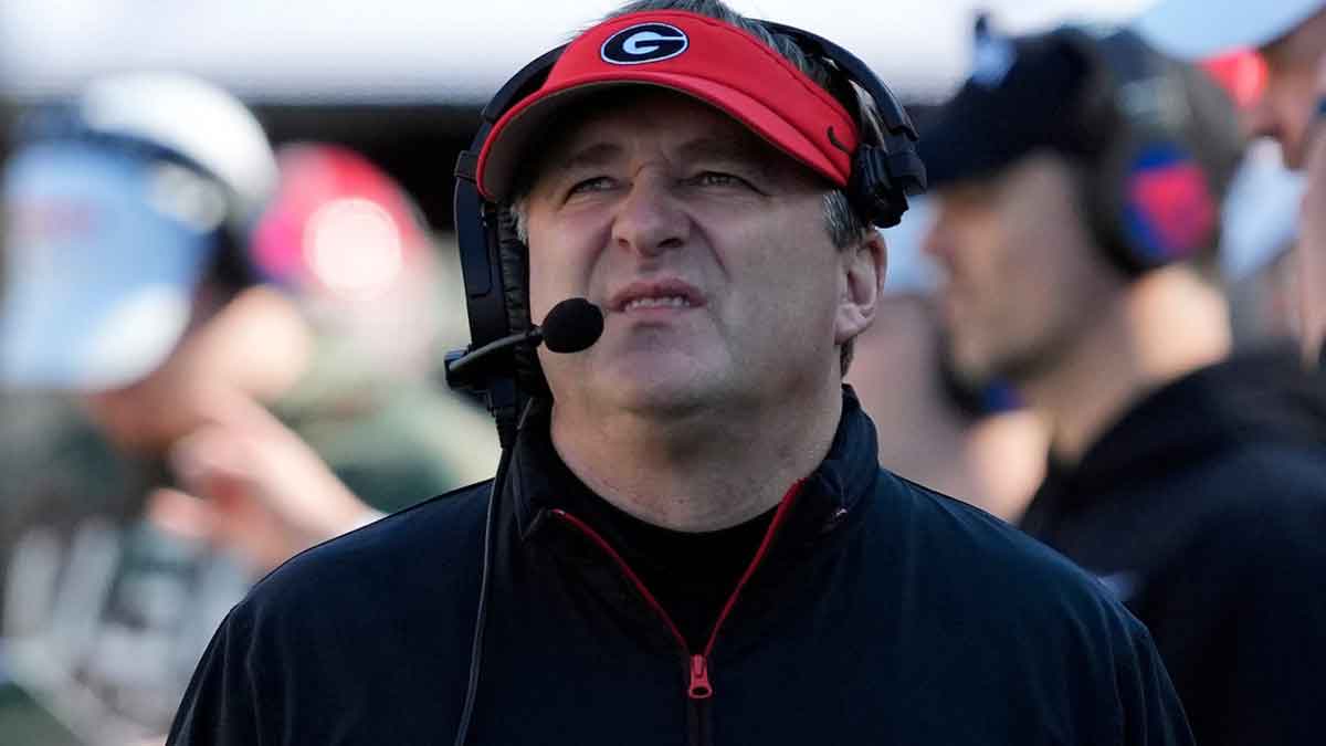 Georgia head coach Kirby Smart