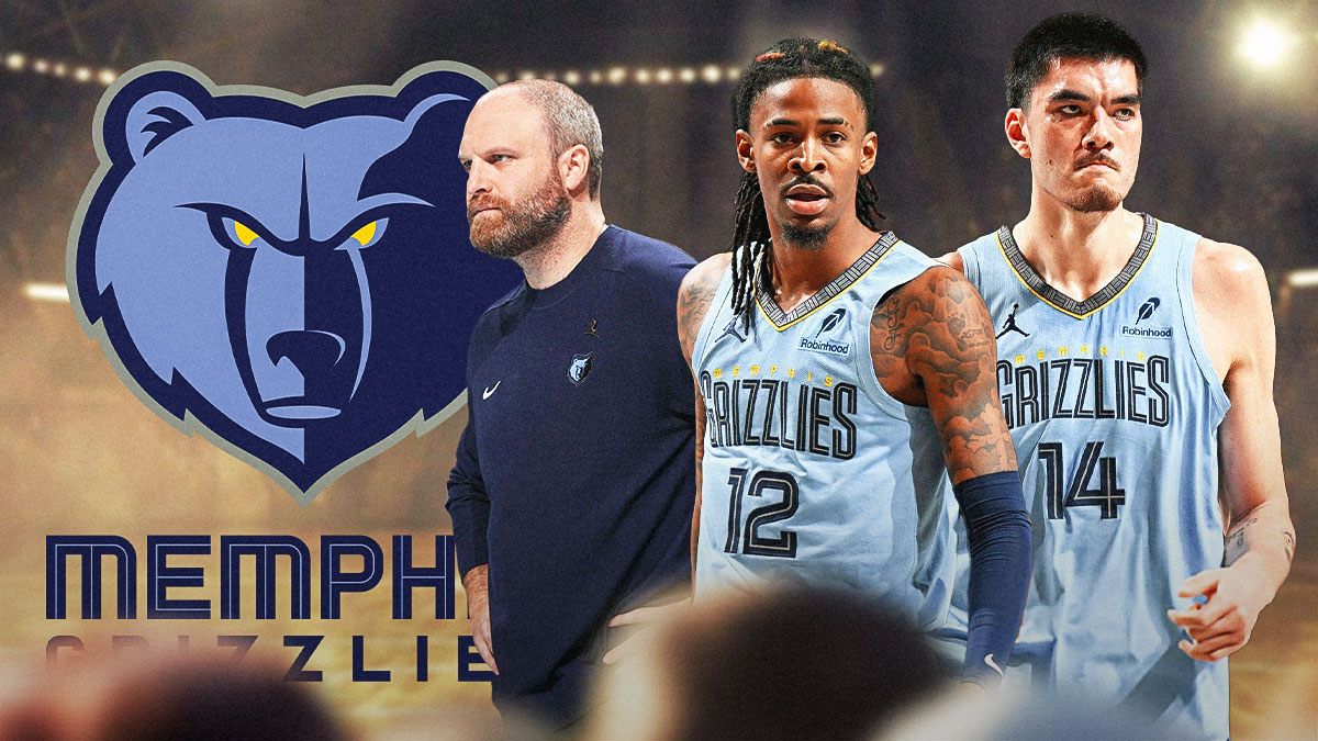 Taylor Jenkins, Ja Morant, Zach Edey, Grizzlies logo