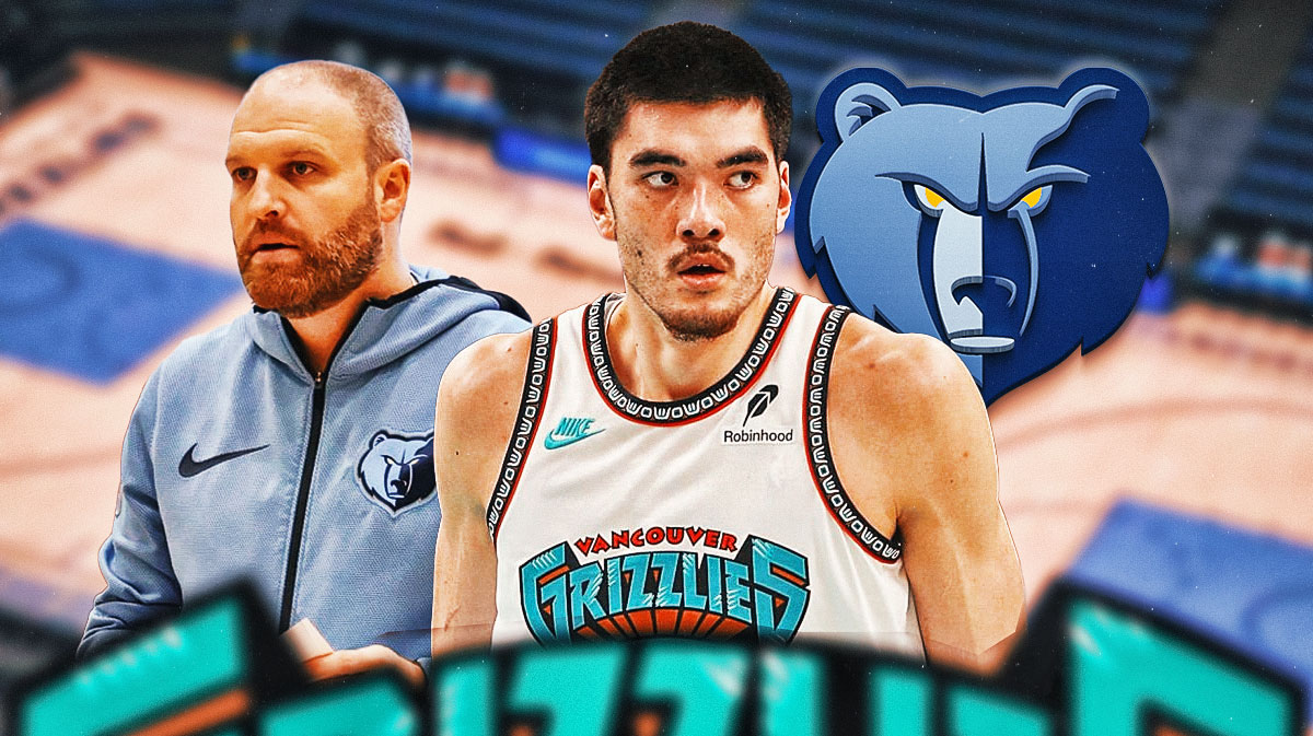 Taylor Jenkins, Zach Edey, Grizzlies logo
